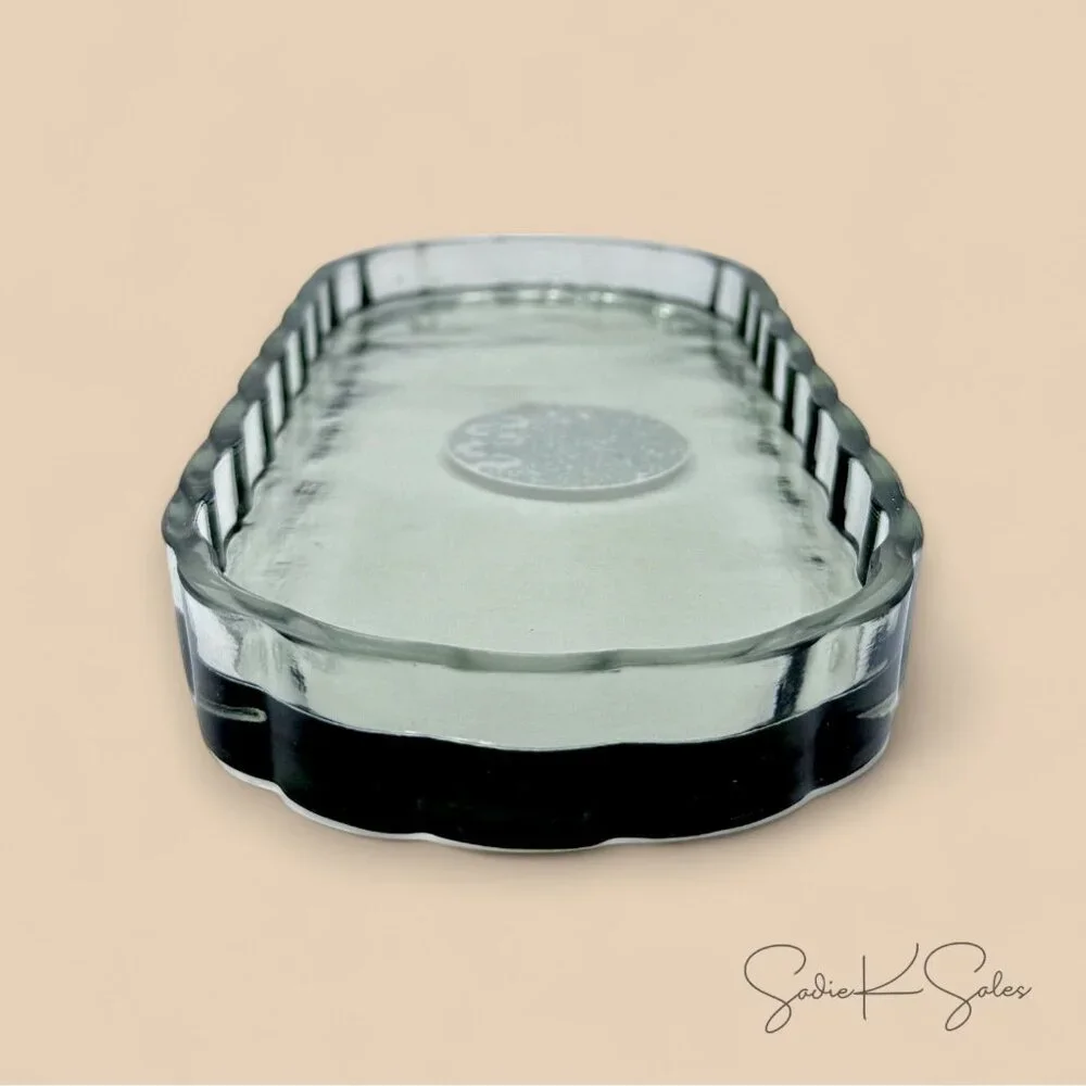 Fluted Glass Bathroom Tray Light Green - Hearth &‎ Hand Magnolia, Target